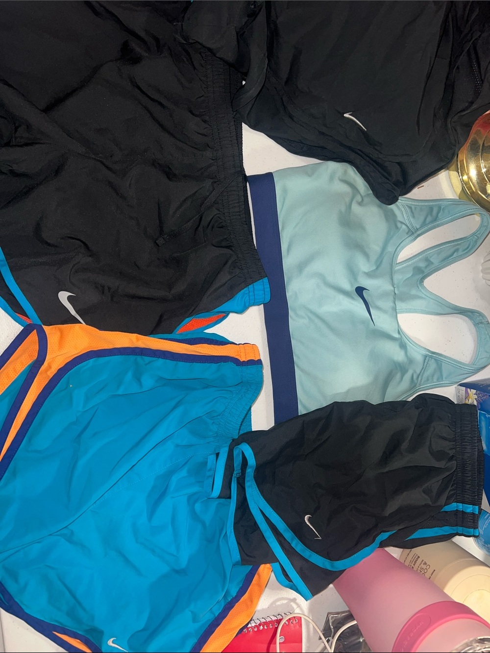 Nike DriFit Tempo Running Shorts w/ Sports Bra (4)